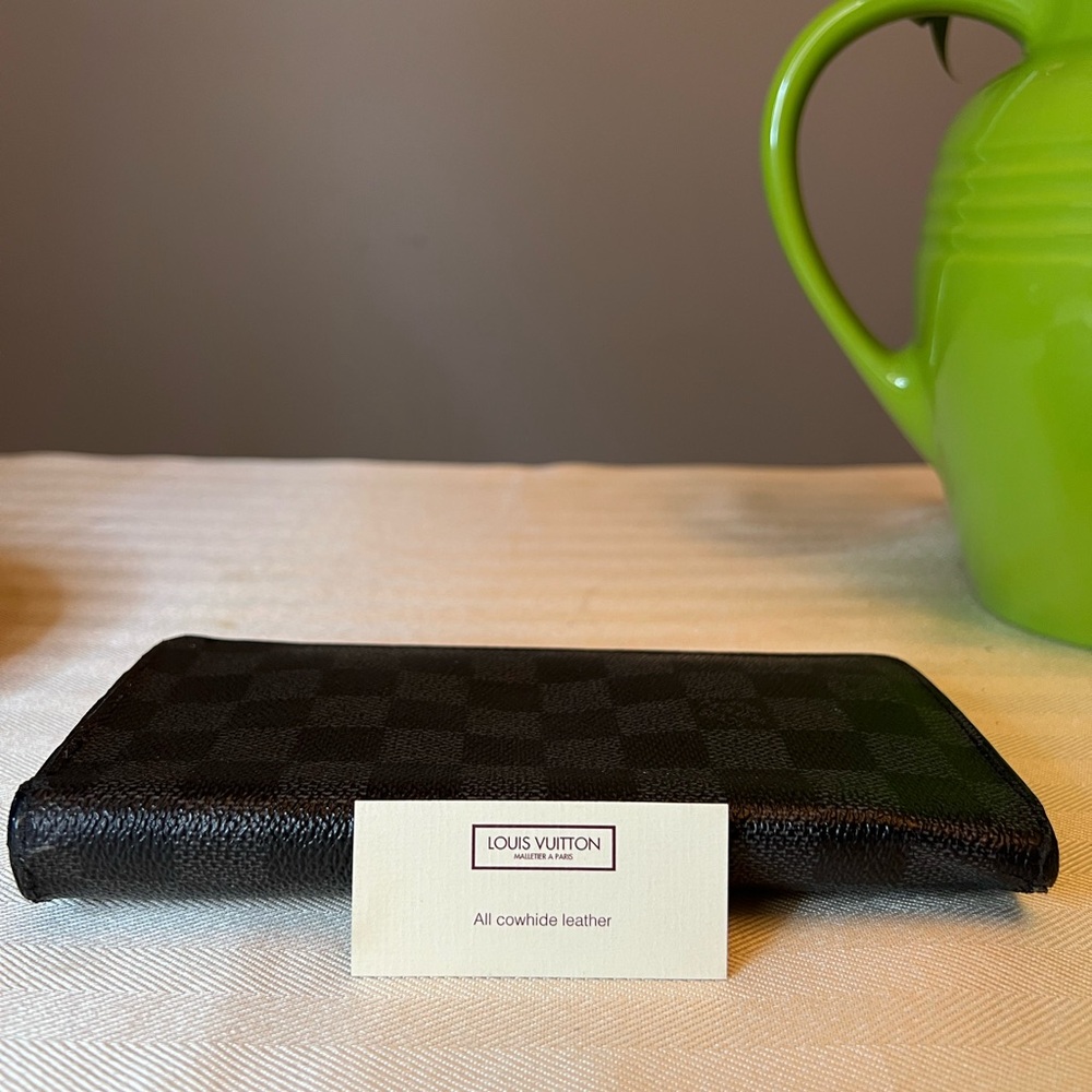 LOUIS VUITTON LV Graphite Brazza Bifold Wallet Organizer Cardholder Wallet - Picture 4 of 16